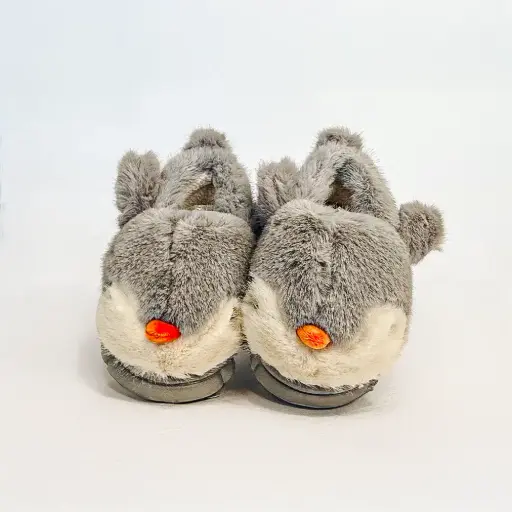 Fuzzy Grey Penguin (Kids)